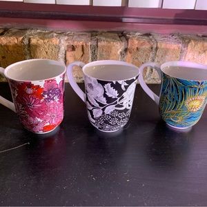 3 Liberty of London X Target mugs/tea cups